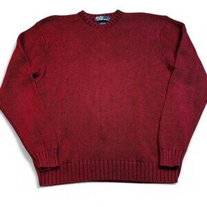 Vintage Polo Ralph Lauren knitted preppy sweater size large